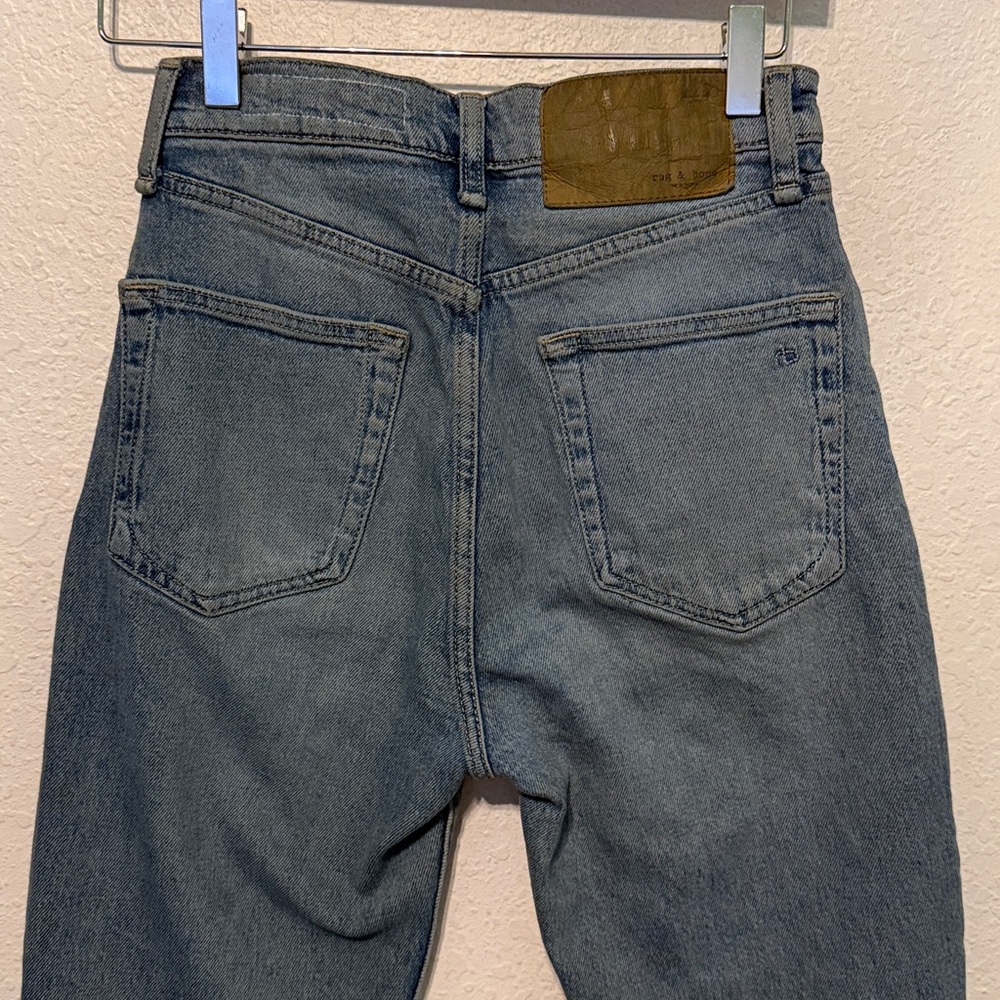 Rag & Bone Wren High-Rise Straight - Porter - Picture 6 of 8